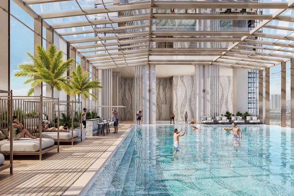 Bể bơi 4 mùa Sun Feliza Suites 1