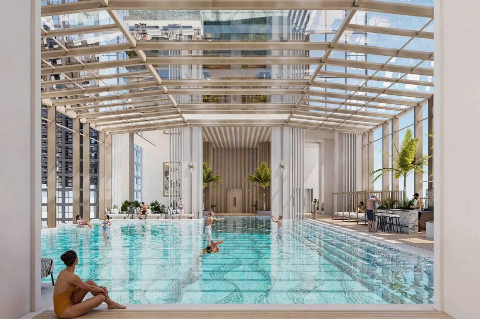 Bể bơi 4 mùa Sun Feliza Suites 2