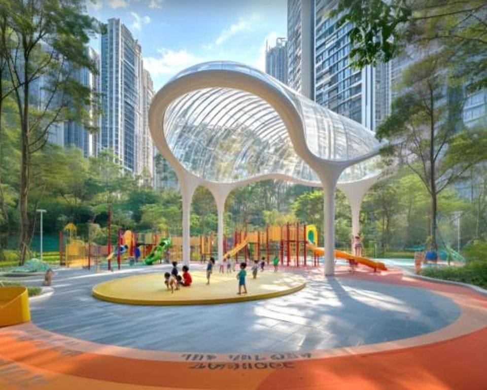 Vườn trẻ thơ Sun Feliza Suites 1