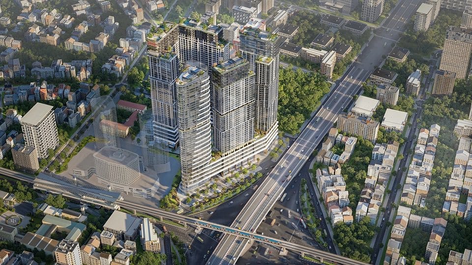 tòa nhà biểu tượng sun feliza suites